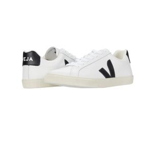 Veja Esplar Bicolor Leather Low-Top Sneakers